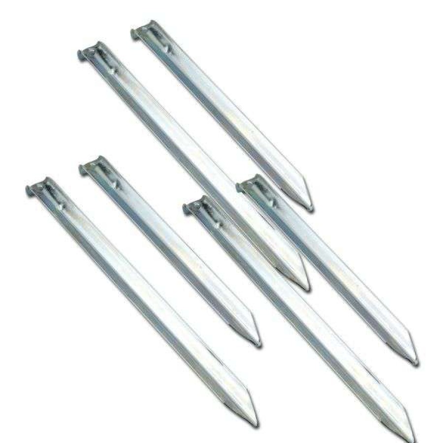 Camping * | Nordisk Steel Tent Stakes V-Peg 6 Pack Latest Fashion