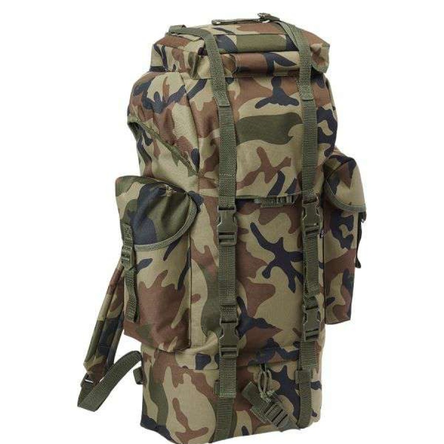 Backpacks * | Sale Online Brandit Combat Backpack Woodland