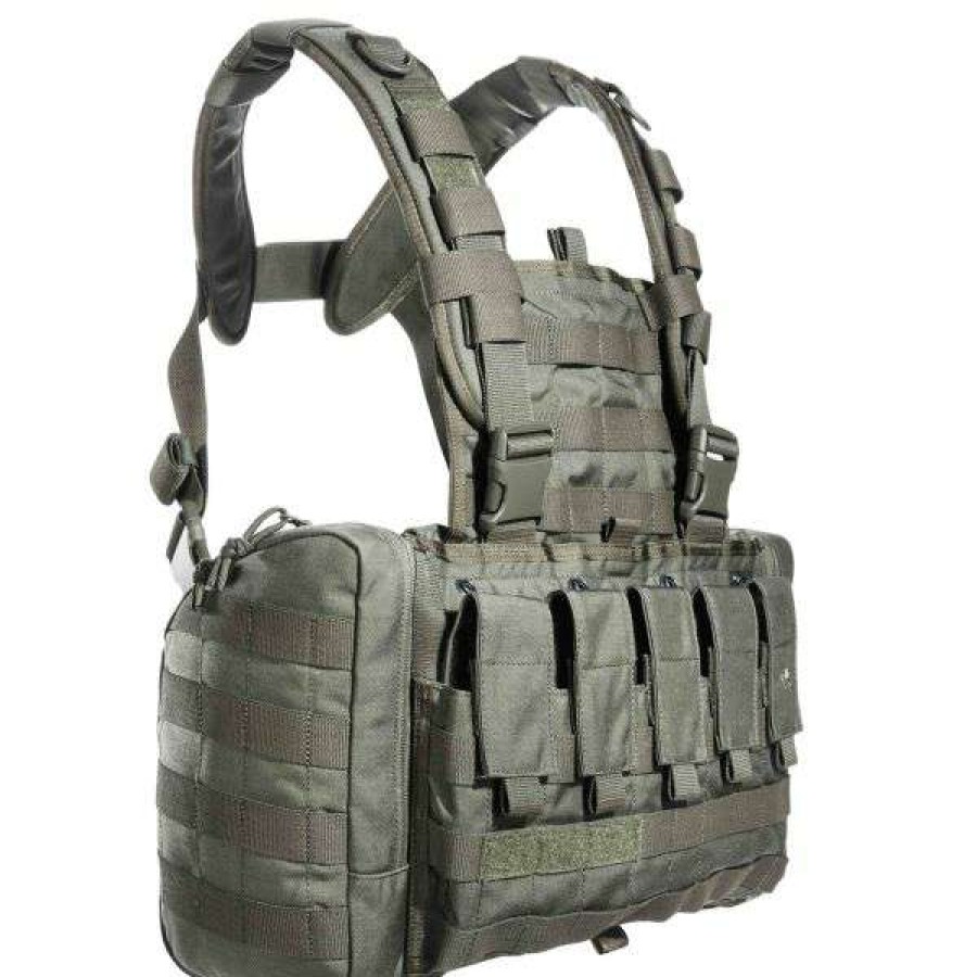 Equipment * | Discount Online Tasmanian Tiger Chest Rig Mkii M4 Irr Stone Grey Olive