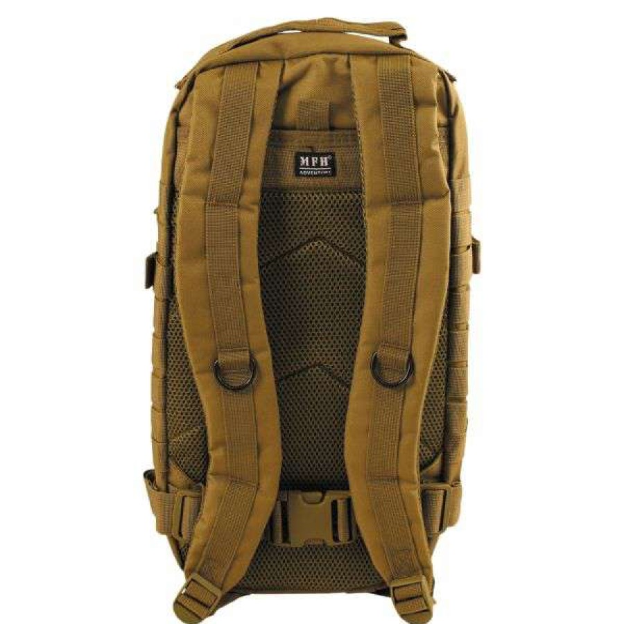 Backpacks * | Promotions Mfh Backpack Us Assault I Basic Coyote Tan