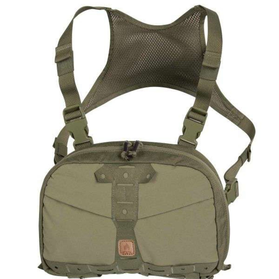 Equipment * | Shop New Helikon-Tex Pouch Chest Pack Numbat Green