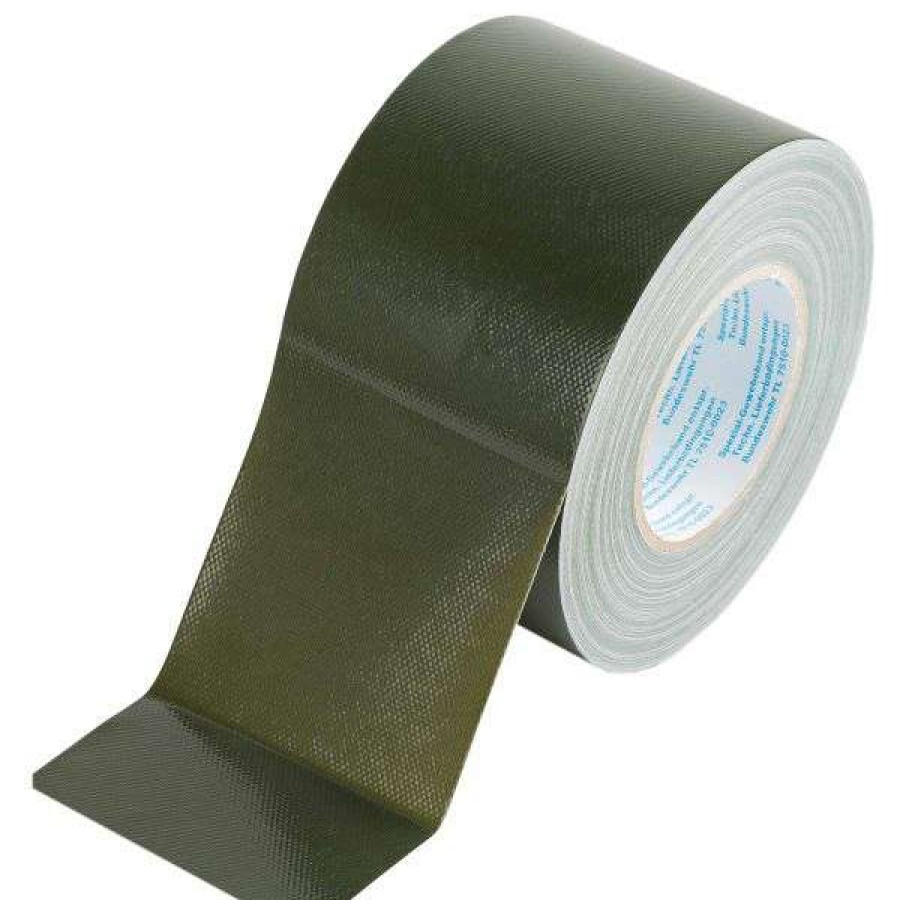 Camping * | Priotec Bw Duct Tape 100 Mm X 50 M Tl Standard Olive Closeout Sale