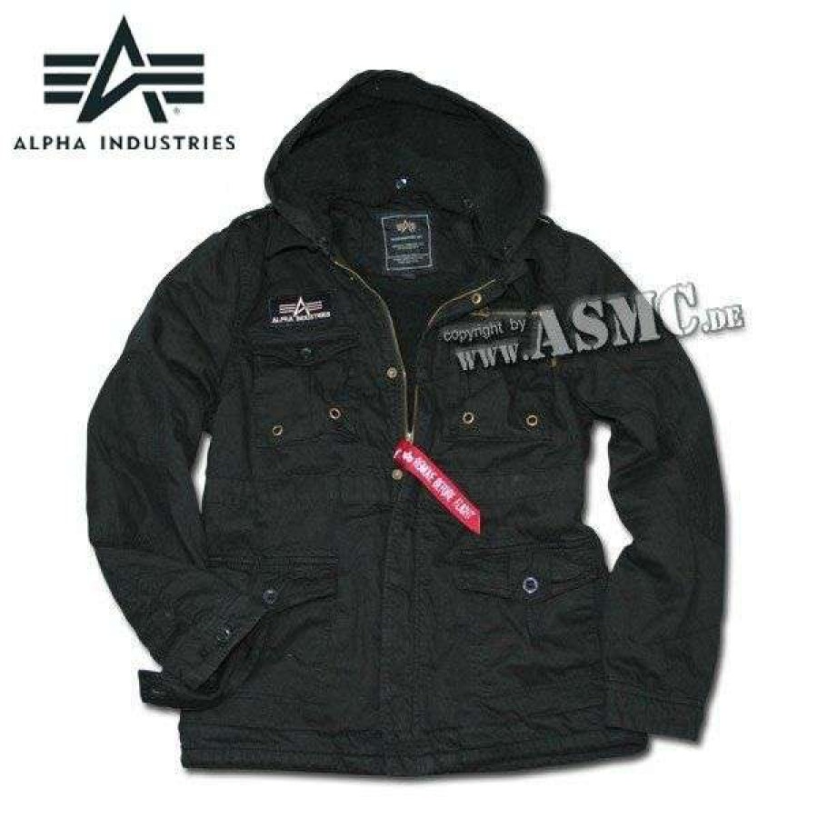 Jackets * | Shoping Alpha Industries Alpha Jacket Rod Black