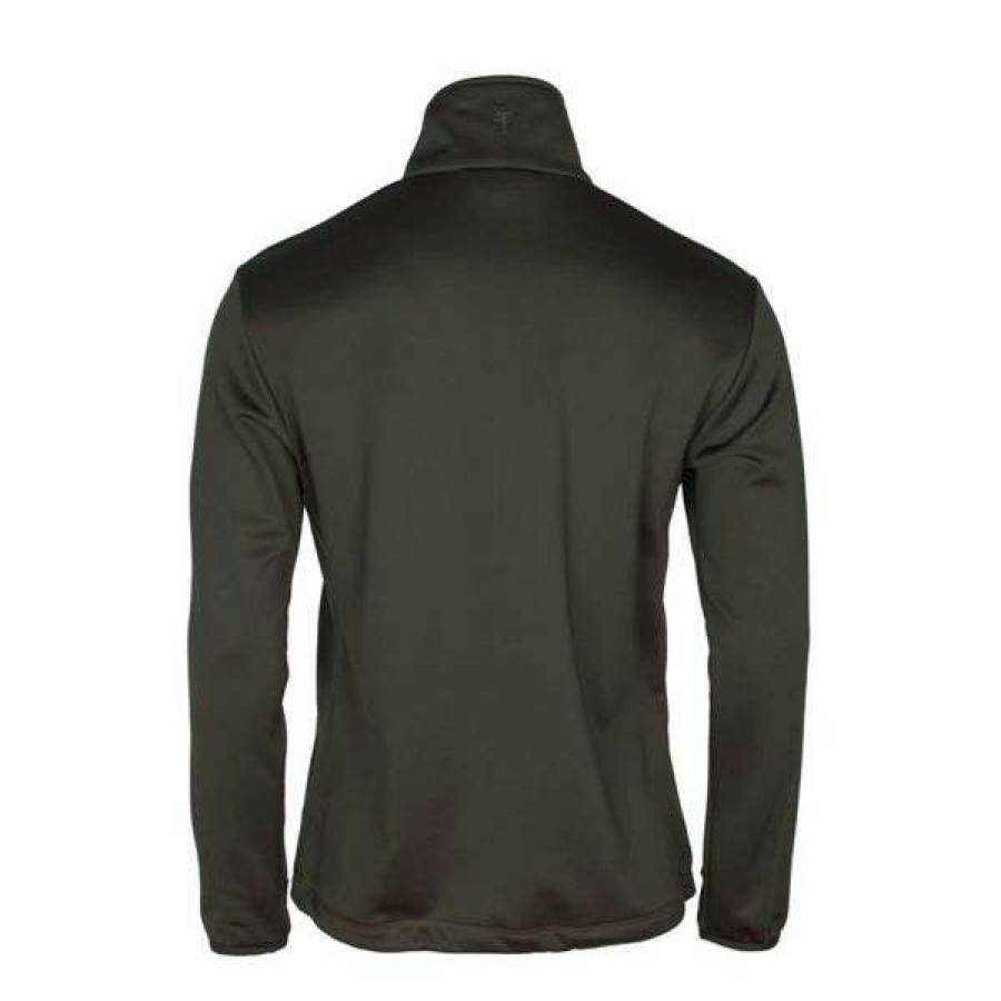 Jackets * | Lower Price Pinewood Fleece Jacket Frazer Dark Moss Green